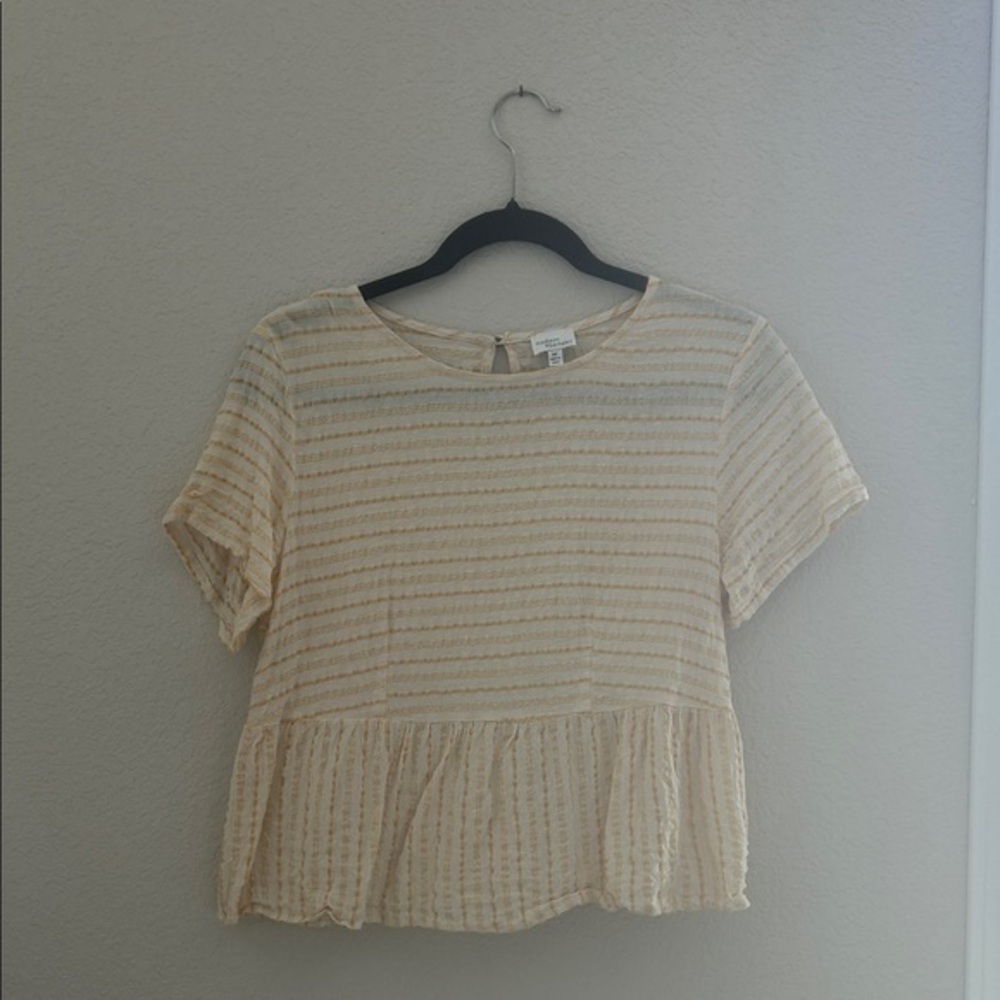 Madison & Berkeley Striped Blouse